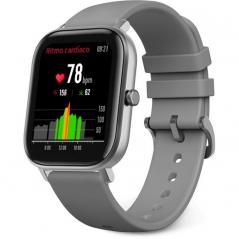 Smartwatch Huami Amazfit GTS/ Notificaciones/ Frecuencia Cardíaca/ GPS/ Gris