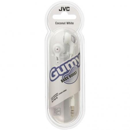 Auriculares JVC HA-F160-W-E/ Jack 3.5/ Blancos