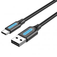 Cable USB 2.0 Tipo-C Vention COKBC/ USB Macho - USB Tipo-C Macho/ 0.25m/ Gris