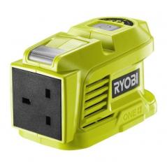 Inversor Ryobi ONE+ RY18BI150A-0/ 18V a 230V/150W/ Sin Batería ni Cargador