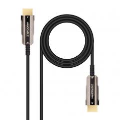 Cable HDMI 2.0 4K Nanocable 10.15.2010/ HDMI Macho - HDMI Macho/ 10m/ Negro