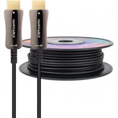Cable HDMI 2.1 8K Nanocable 10.15.2199/ HDMI Macho - HDMI Macho/ 100m/ Negro