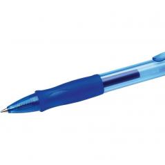 Caja de Bolígrafos de Tinta de Gel Bic Gelocity 829158/ 12 unidades/ Azules