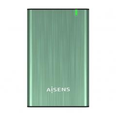 Caja Externa para Disco Duro de 2.5' Aisens ASE-2525SGN/ USB 3.0/ Sin tornillos