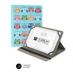 Funda Subblim Trendy Owls para Tablets de 10.1'-11'