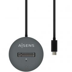 Dock USB Tipo-C para SSD M2 NGFF Aisens ASUC-M2D014-GR/ Gris