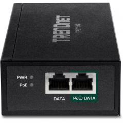 Inyector PoE TRENDnet TPE-119GI/ 802.3af/at/u/ab/bt 2 RJ45 Hembra