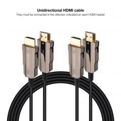 Cable HDMI 2.0 AOC 4K Nanocable 10.15.2030/ HDMI Macho - HDMI Macho/ 30m/ Negro
