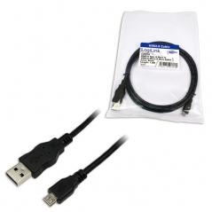 CABLE USB(A) 2.0 A MICRO USB(B) 2.0 LOGILINK 1.8M MACHO A M