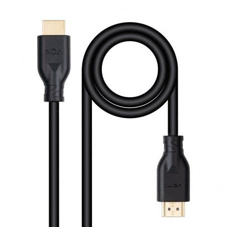 Cable HDMI 2.0 CCS Nanocable 10.15.3903/ HDMI Macho - HDMI Macho/ 3m/ Negro