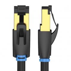 Cable de Red RJ45 SFTP Vention IKABF Cat.8/ 15m/ Negro