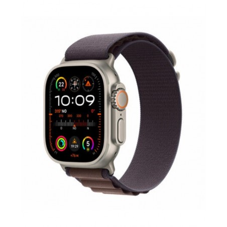 Apple Watch Ultra 2/ GPS/ Cellular/ 49mm/ Caja de Titanio/ Correa Loop Alpine Azul S Pequeña