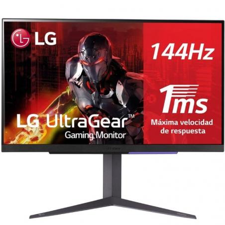 Monitor Gaming LG UltraGear 27GR93U-B 27'/ 4K/ 1ms/ 144Hz/ IPS/ Negro