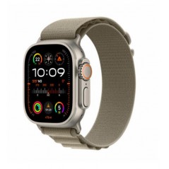 Apple Watch Ultra 2/ GPS/ Cellular/ 49mm/ Caja de Titanio/ Correa Loop Alpine Verde Oliva S Pequeña