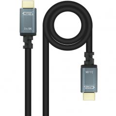 Cable HDMI 2.1 IRIS 8K Nanocable 10.15.8005/ HDMI Macho - HDMI Macho/ 5m/ Negro