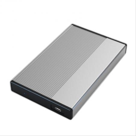 Caja Externa para Disco Duro de 2.5' 3GO HDD25GYC21/ USB 3.1/ Sin Tornillos