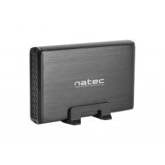 CAJA EXTERNA NATEC RHINO DISCO DURO 3,5" USB 3.0 SATA NEGRA