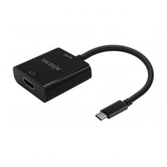 CONVERSOR AISENS USB-C A HDMI 4K30HZ USB-C M-HDMI H NEGRO 15CM