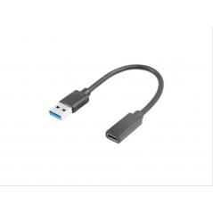 ADAPTADOR LANBERG USB 3.1 TIPO-C/USB TIPO-A 15CM