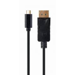 ADAPTADOR USB-C A DISPLAYPORT MACHO 4K 60 HZ 2 M NEGRO
