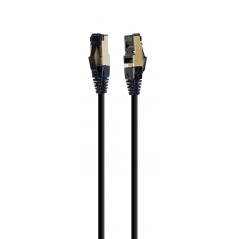 CABLE RED S-FTP GEMBIRD  CAT 8 LSZH NEGRO 3 M
