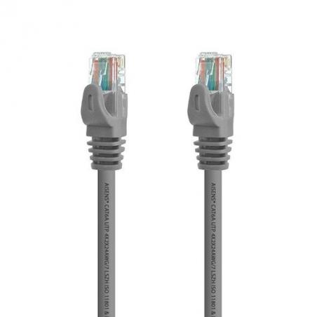 Cable de Red RJ45 S/FTP Aisens A146-0333 Cat.7/ 50cm/ Gris