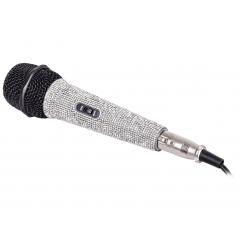 DIAMOND EFFECT UNIDIRECTIONAL DYNAMIC MICROPHONE WITH TREVI EM 30 STAR CABLE