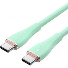 Cable USB 2.0 Tipo-C Vention TAWGH/ USB Tipo-C Macho - USB Tipo-C Macho/ 2m/ Verde