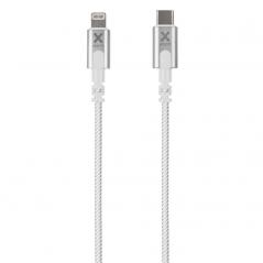 Cable USB Tipo-C Lightning Xtorm CX2030/ USB Tipo-C Macho - Lightning Macho/ 1m/ Blanco