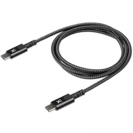 Cable USB Tipo-C Xtorm CX2071/ USB Tipo-C Macho - USB Tipo-C Macho/ 1m/ Negro