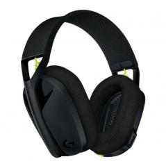 Auriculares Gaming con Micrófono Logitech G435/ Bluetooth/ Negro y Amarillo Fluorescente