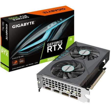 Tarjeta Gráfica Gigabyte GeForce RTX 3050 EAGLE OC/ 6GB GDDR6