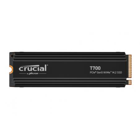Crucial T700 2TB PCIe SSD with heatsinkCrucial T700 - SSD -