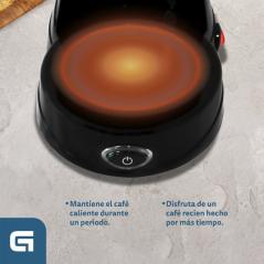 Cafetera de Goteo Grunkel CAF-B Aroma/ 12 Tazas/ Blanca