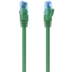 Cable de Red RJ45 AWG26 UTP Aisens A135-0807 Cat.6/ 50cm/ Verde