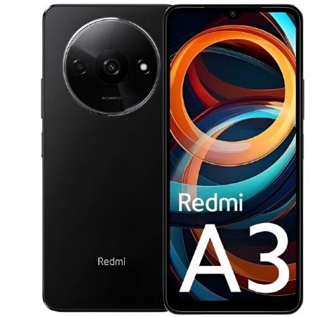 Smartphone Xiaomi Redmi A3 4GB/ 128GB/ 6.71'/ Negro Medianoche