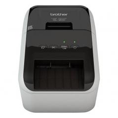 Impresora de Etiquetas Brother QL-800/ Térmica/ Ancho etiqueta 62mm/ USB/ Blanca y Negra