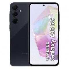 Smartphone Samsung Galaxy A35 8GB/ 256GB/ 6.6'/ 5G/ Negro Eclipse